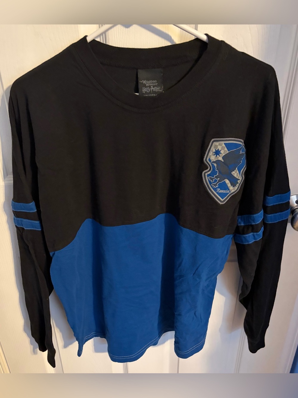 Harry Potter Ravenclaw Long Sleeve Shirt, size large